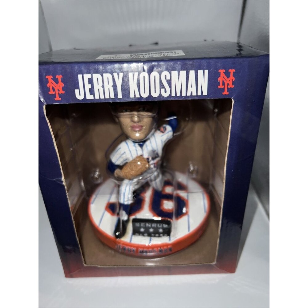 New York Mets JERRY KOOSMAN Bobblehead SGA Citi Field 8/28/21 NEW in BOX Gift - Picture 11 of 11